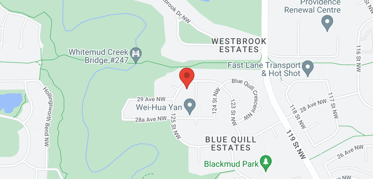 map of 2911 125 ST NW